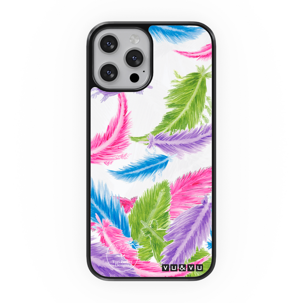 Falling Feathers by Tori Parker Designs · [Collection] Case | Protective Phone Cases & Covers