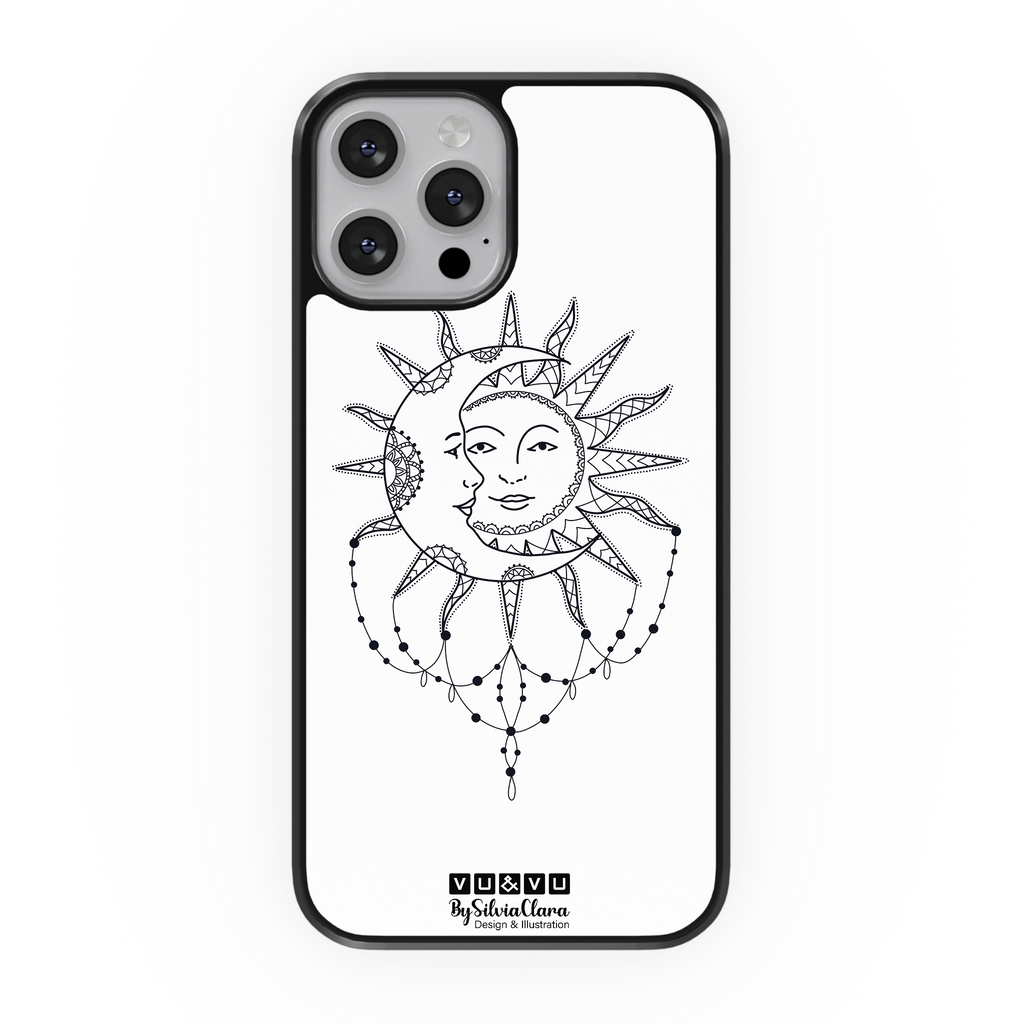 Moon & Sun Lace by Bysilviaclara · [Collection] Case | Protective Phone Cases & Covers