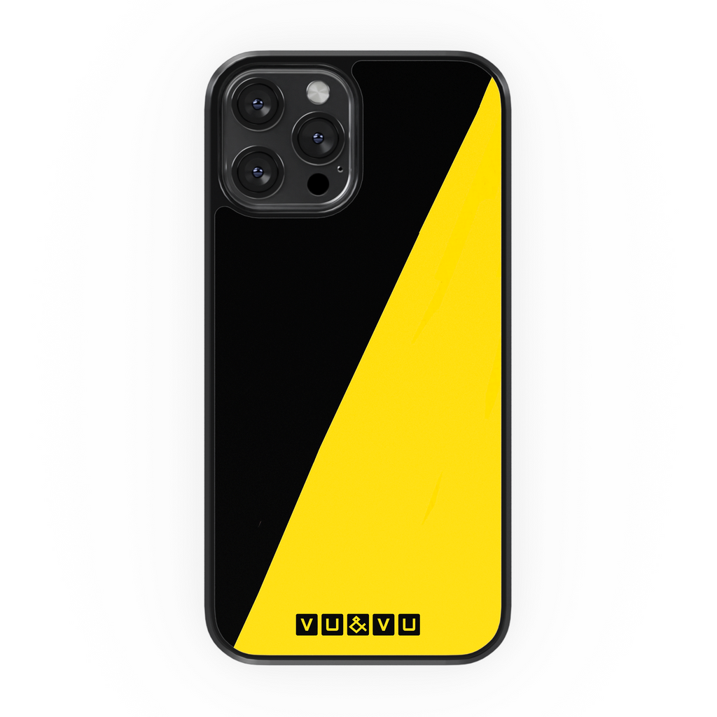 Black & Yellow Court • Phone Case - Protective Cover