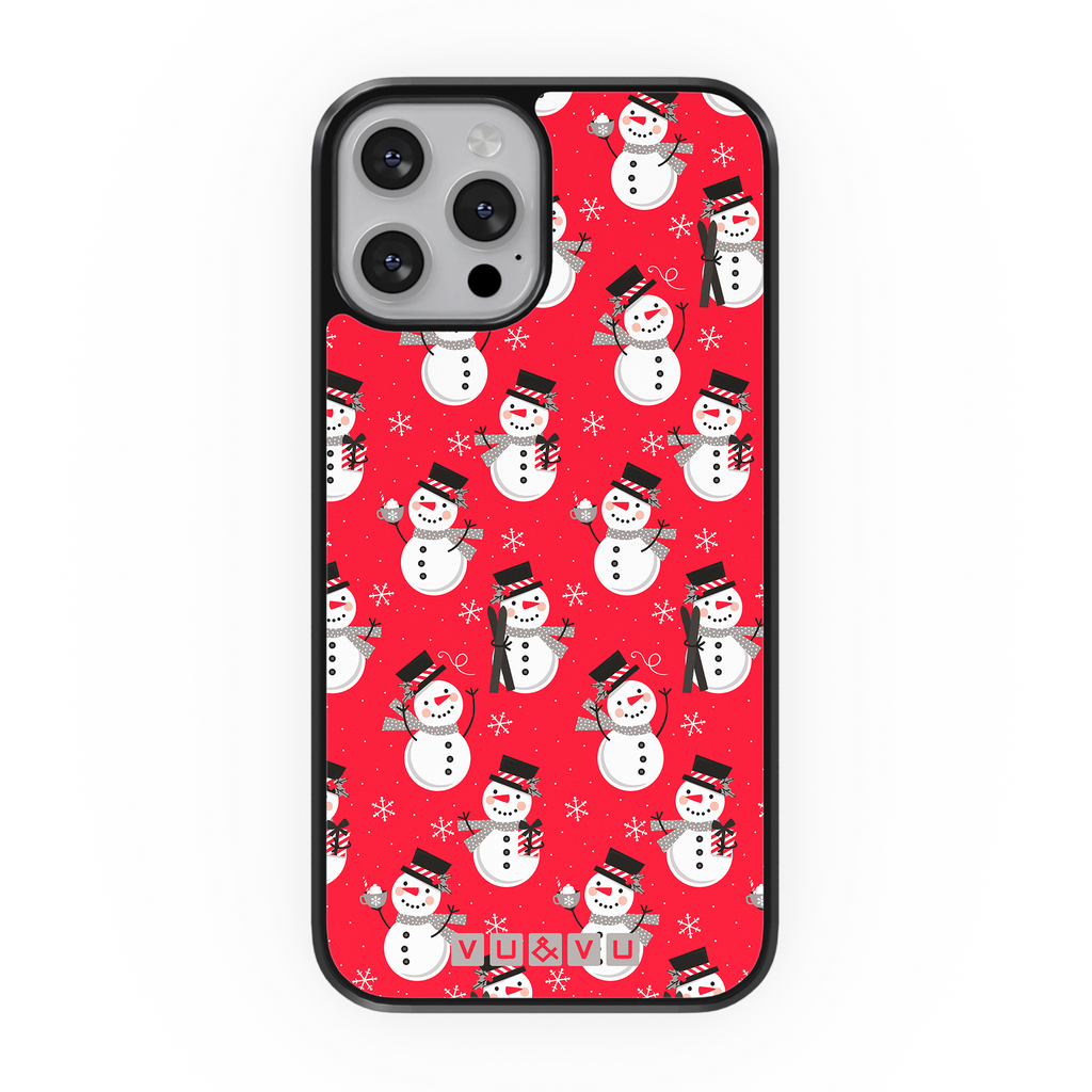 Christmas Snowman • Phone Case - Protective Cover