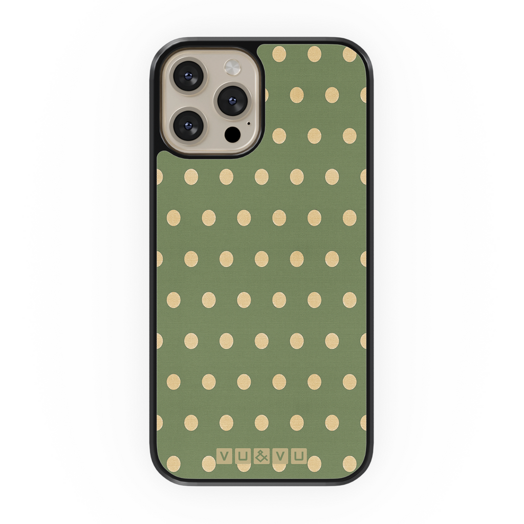 Green Dots • Phone Case - Protective Cover
