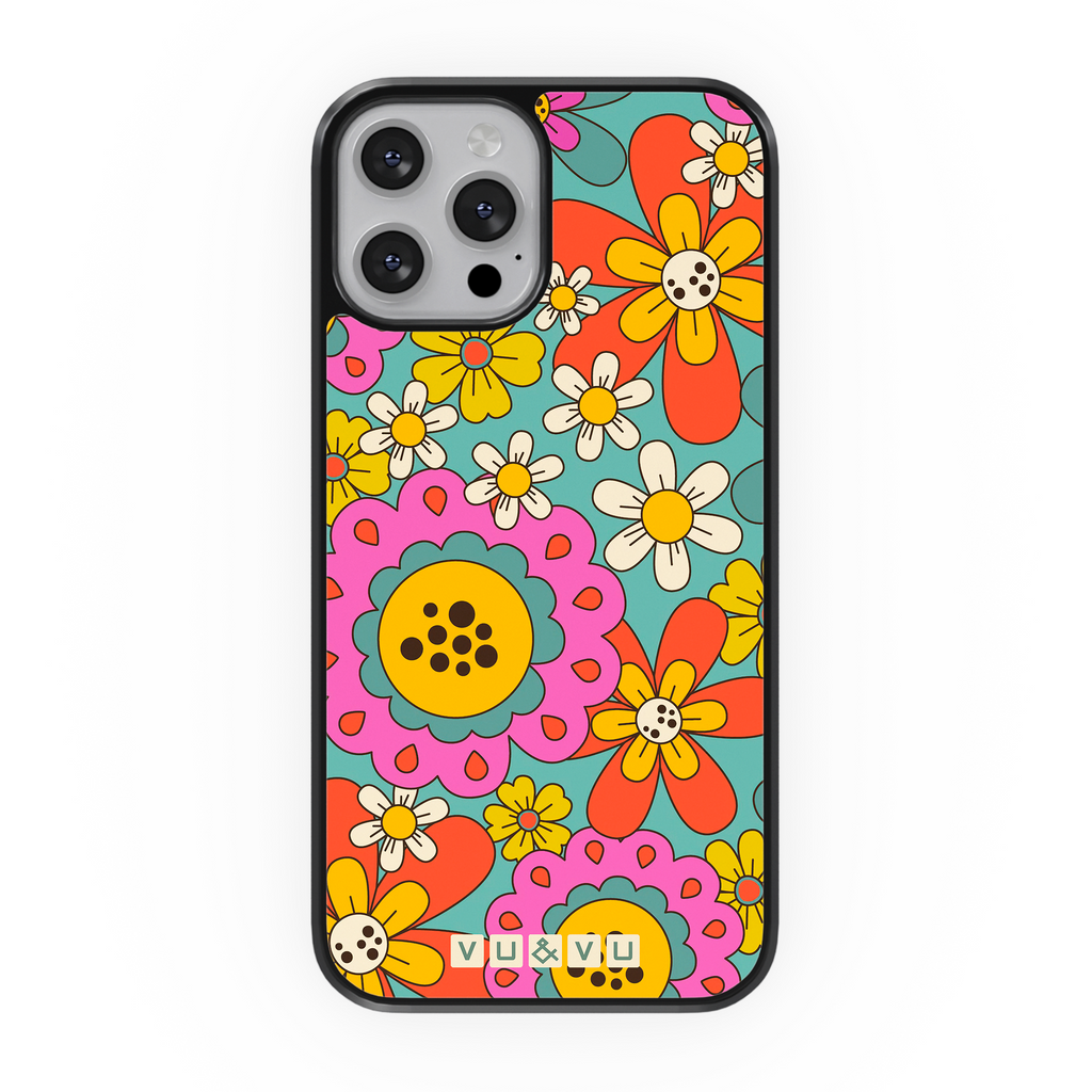 Hippie Flowers • Phone Case - Protective Cover