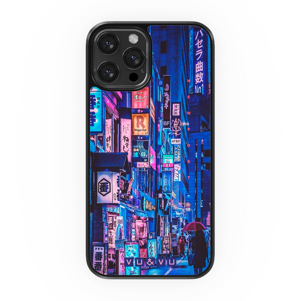 Japanese Busy Street • Phone Case - Protective Cover