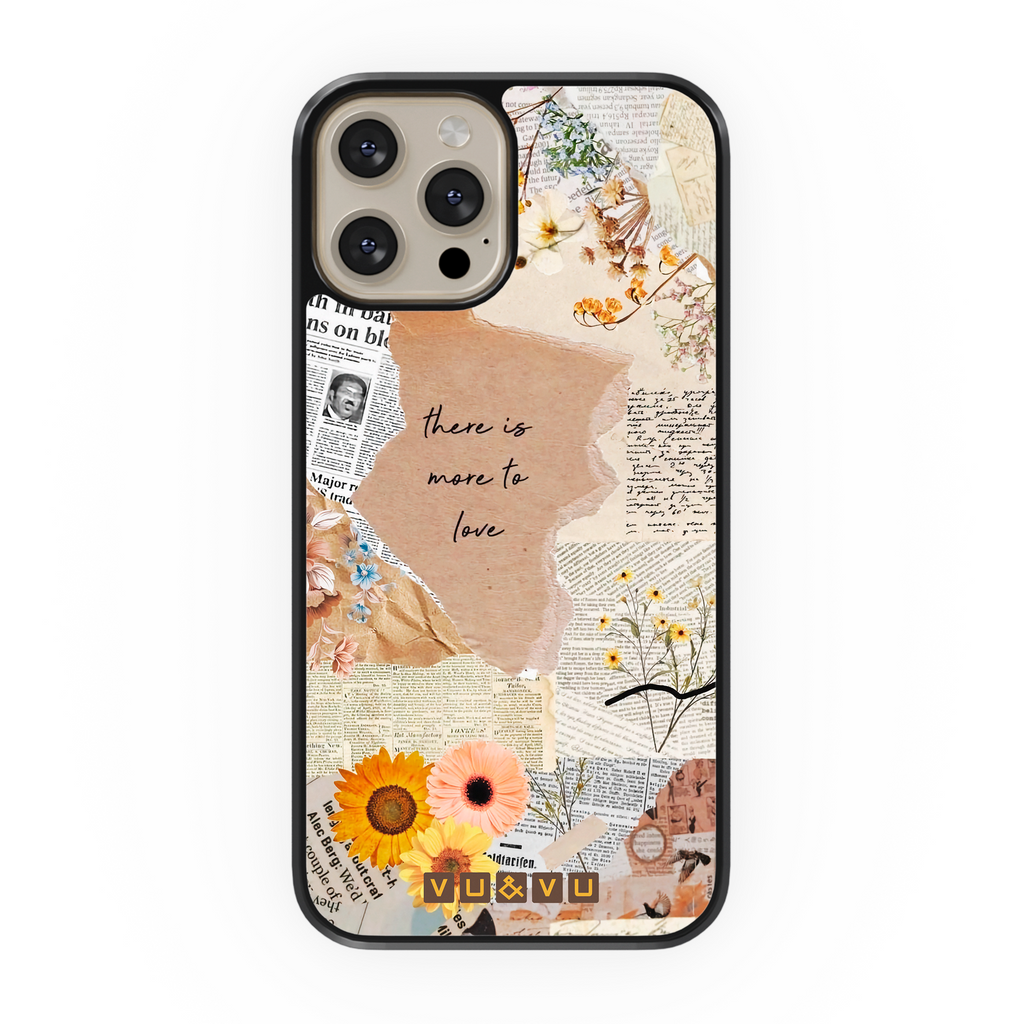 Love Vintage Collage • Phone Case - Protective Cover