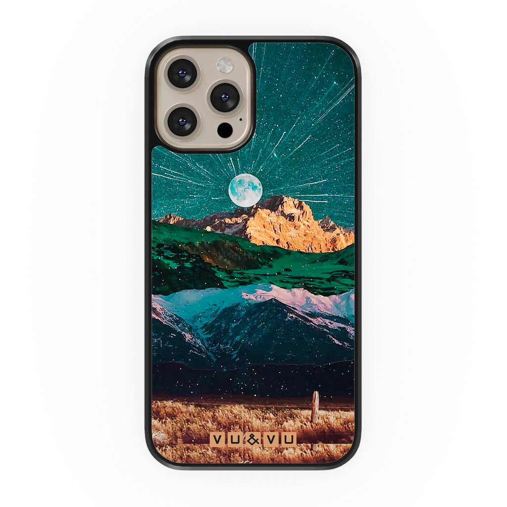 Mountain Wanderlust Green • Phone Case - Protective Cover