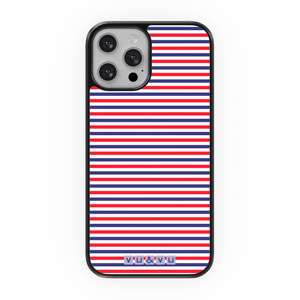 Red & Blue Lines • Phone Case - Protective Cover